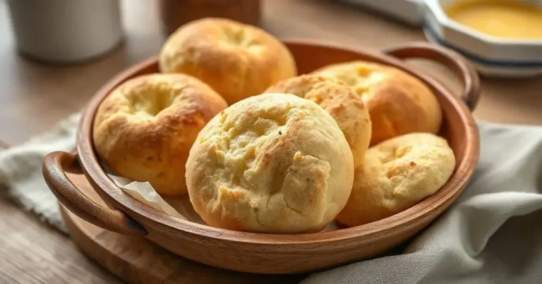 pão de queijo com 3 queijos