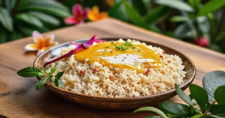 peru com calda de abacaxi