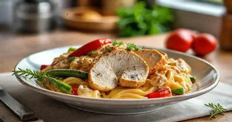 Receita De Frango Xadrez Com Macarrão