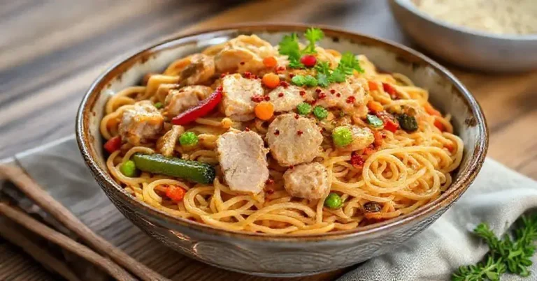 Receita Yakisoba Frango Com Legumes