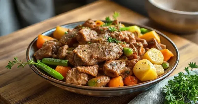Ensopado de Carne Moída com Legumes receitas com carne moida
