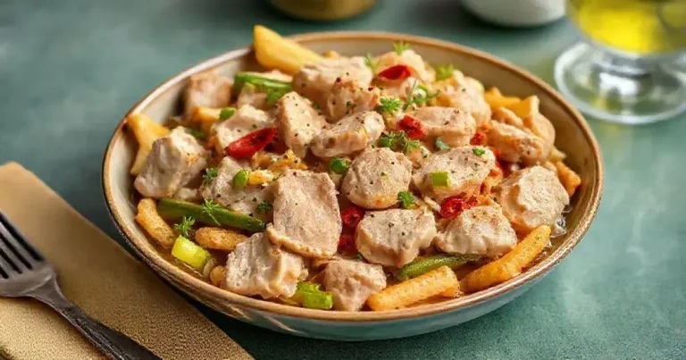 salpicão com frango defumado