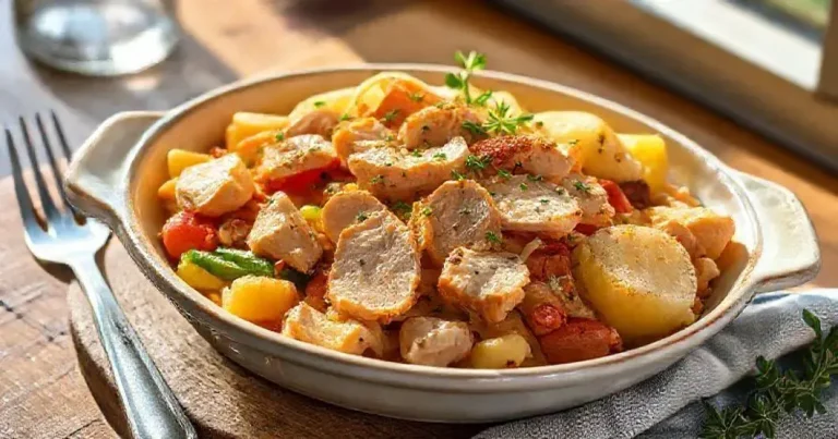 salpicão de frango com batata palha