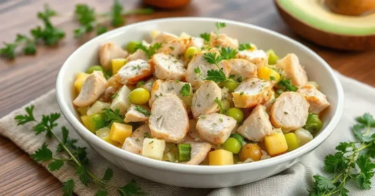salpicão de frango light