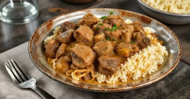 strogonoff de carne