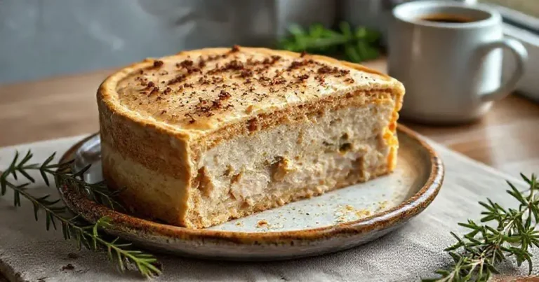 torta de frango simples