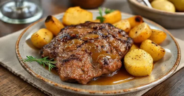 carne de panela com batata