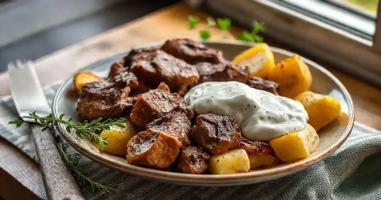 carne de panela com batata