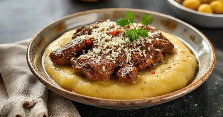 escondidinho de carne moida