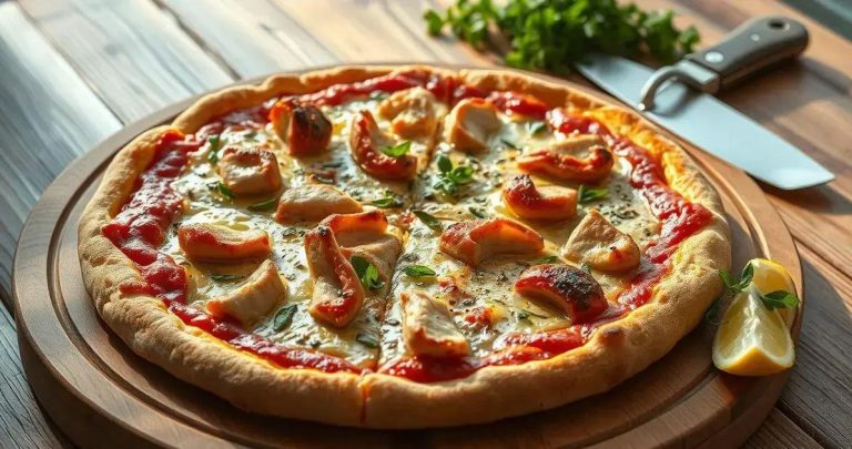 Imagem de pizza deliciosa em pizzaria tradicional em Capão do Cipó